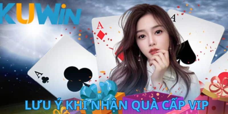 Lưu ý quan trọng để nhận ưu đãi dành cho thành viên VIP